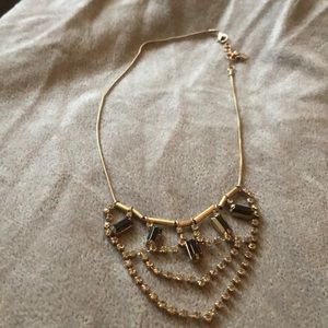 Good statement necklace with silver accents